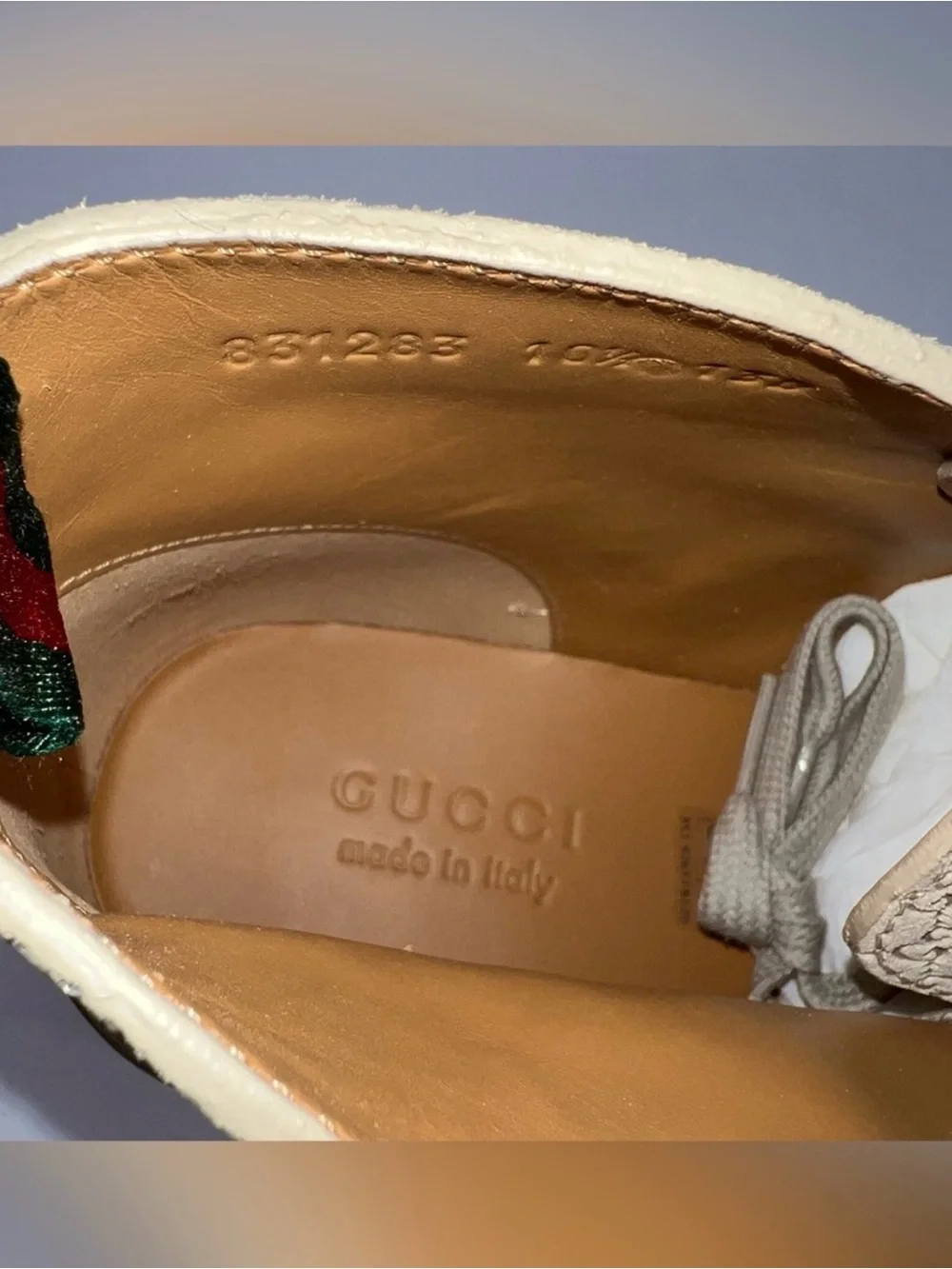 NWT Gucci Beige Suede GG Embossed Chukka Boots. US 10, 11
